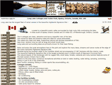 Tablet Screenshot of longlakelodge.ca